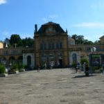 Das Bahnhofsgebäude von Neustadt